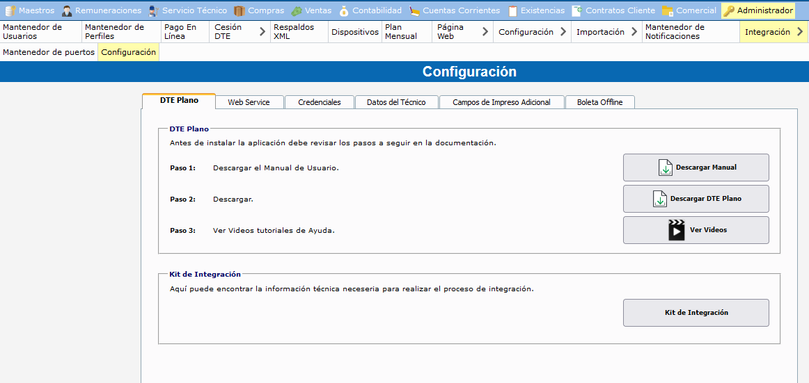 Servicio de Integracin