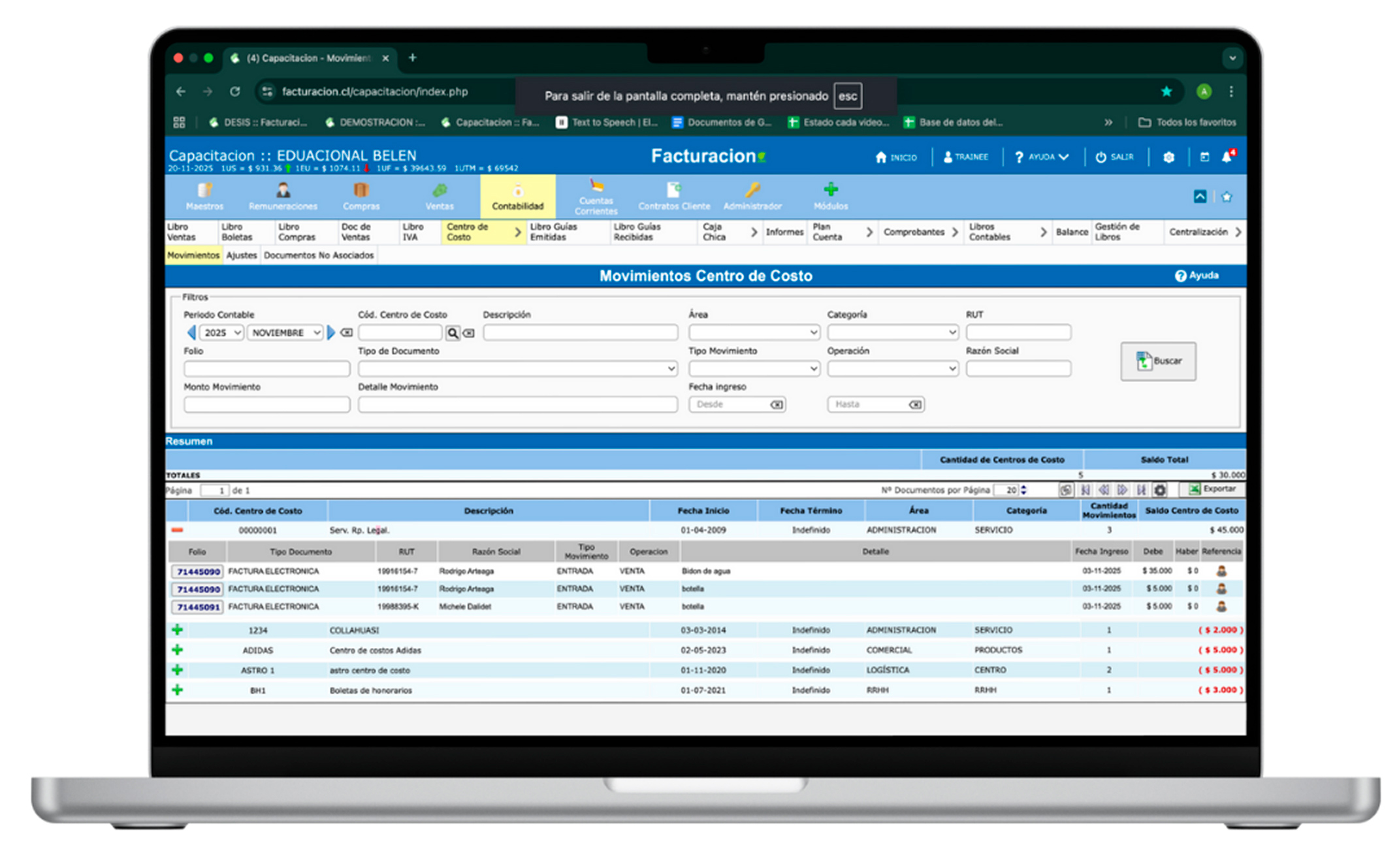 banner Facturaci�n