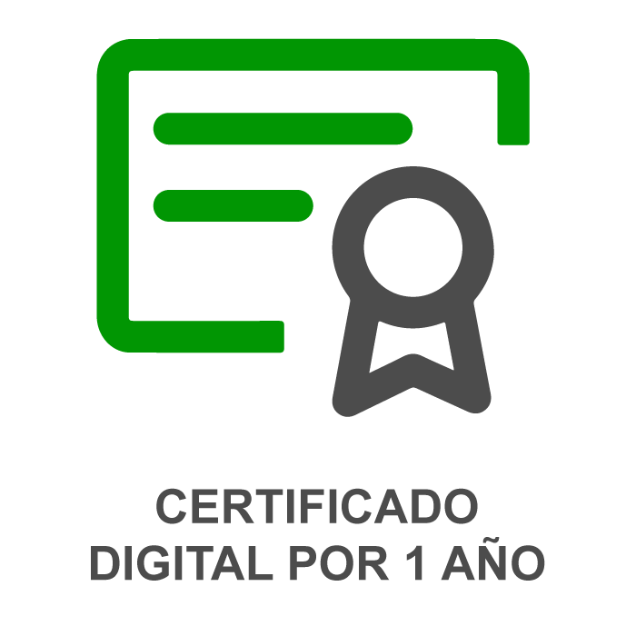 CERTIFICADO DIGITAL POR 1 AO