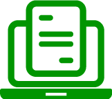 laptop con documento